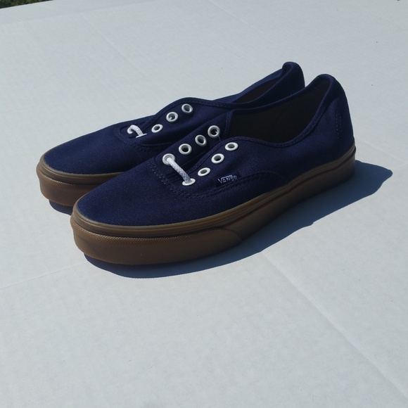 Vans Shoes - Navy/Gum Vans lows